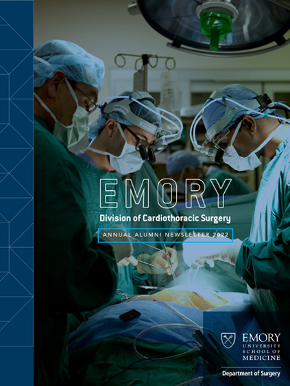 2022 Edition of the Emory CY Surgery Alumni Newsletter