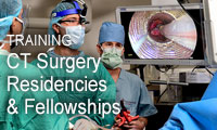 cardiothoracic surgery residencies and fellowships