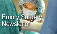 Department of Surgery Newsletter, Emory University School of Medicine
