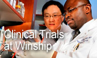 Clinical trials sponsored by the Winship Cancer Institute of Emory University